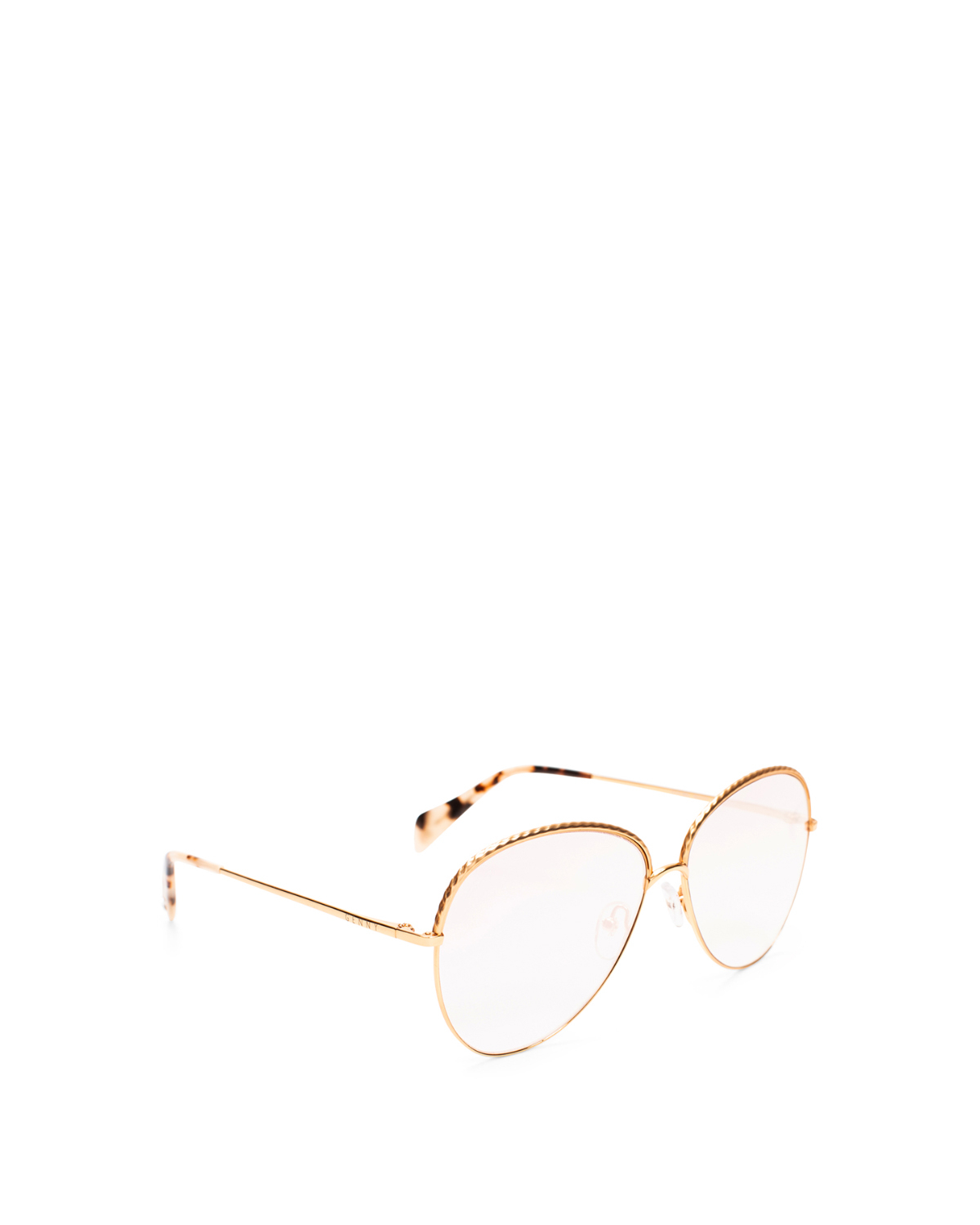 Braided gold round-frame sunglasses | Sunglasses, Ricercabili, Accessories | Genny