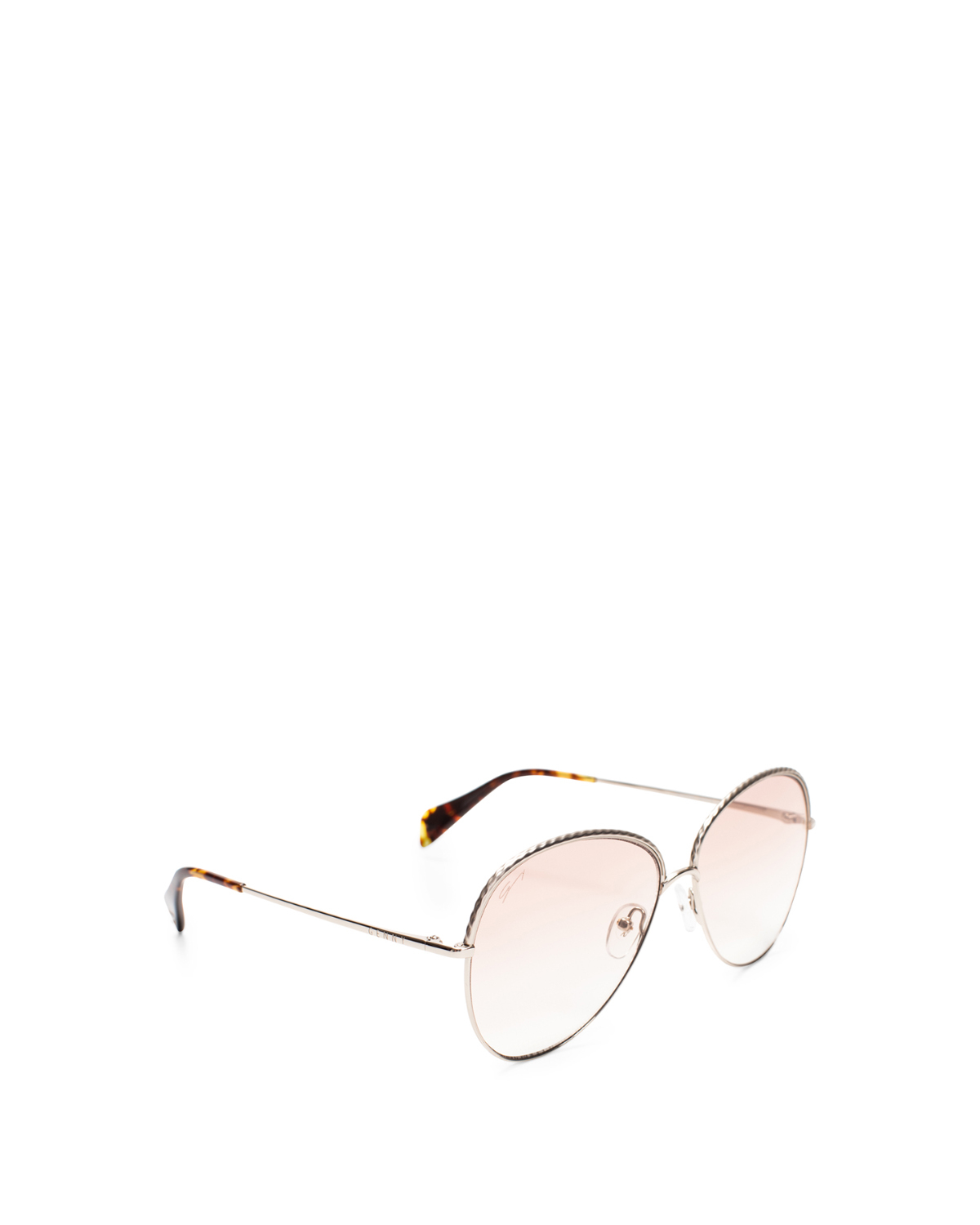 Braided grey round-frame sunglasses | Sunglasses, Ricercabili, Accessories | Genny