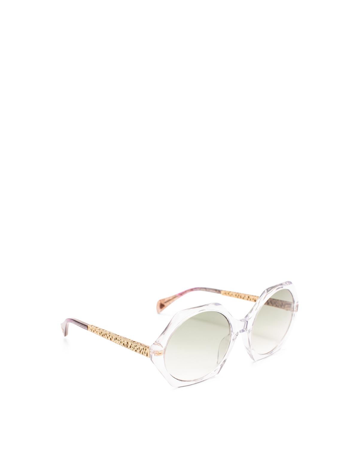 Hexagon transparent sunglasses | Sunglasses, Ricercabili, Accessories | Genny