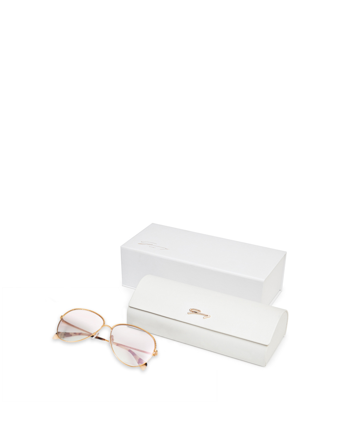 Braided gold round-frame sunglasses | Sunglasses, Ricercabili, Accessories | Genny