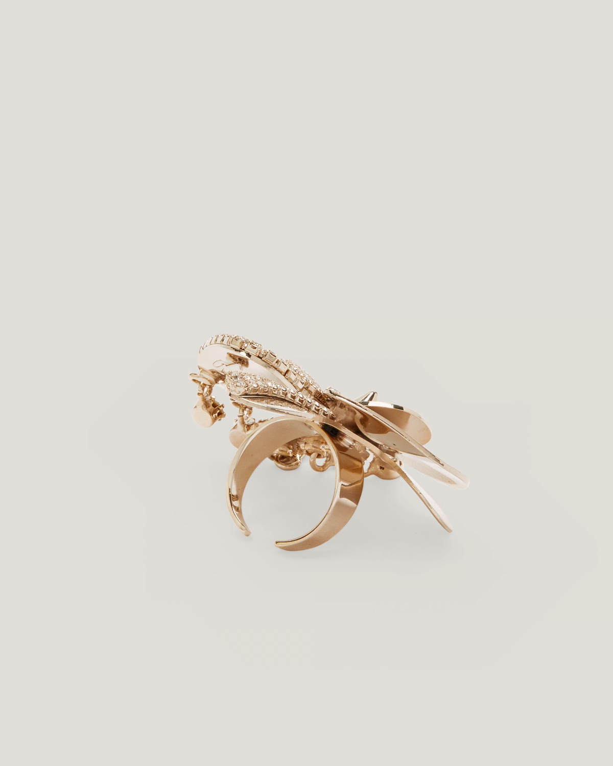 Moonlight orchid ring | Fall Winter 2023-24 Collection, Jewelry, FW 2023-24 Collection, Ricercabili, Accessories, Valentine's Gifts, Accessories | Genny