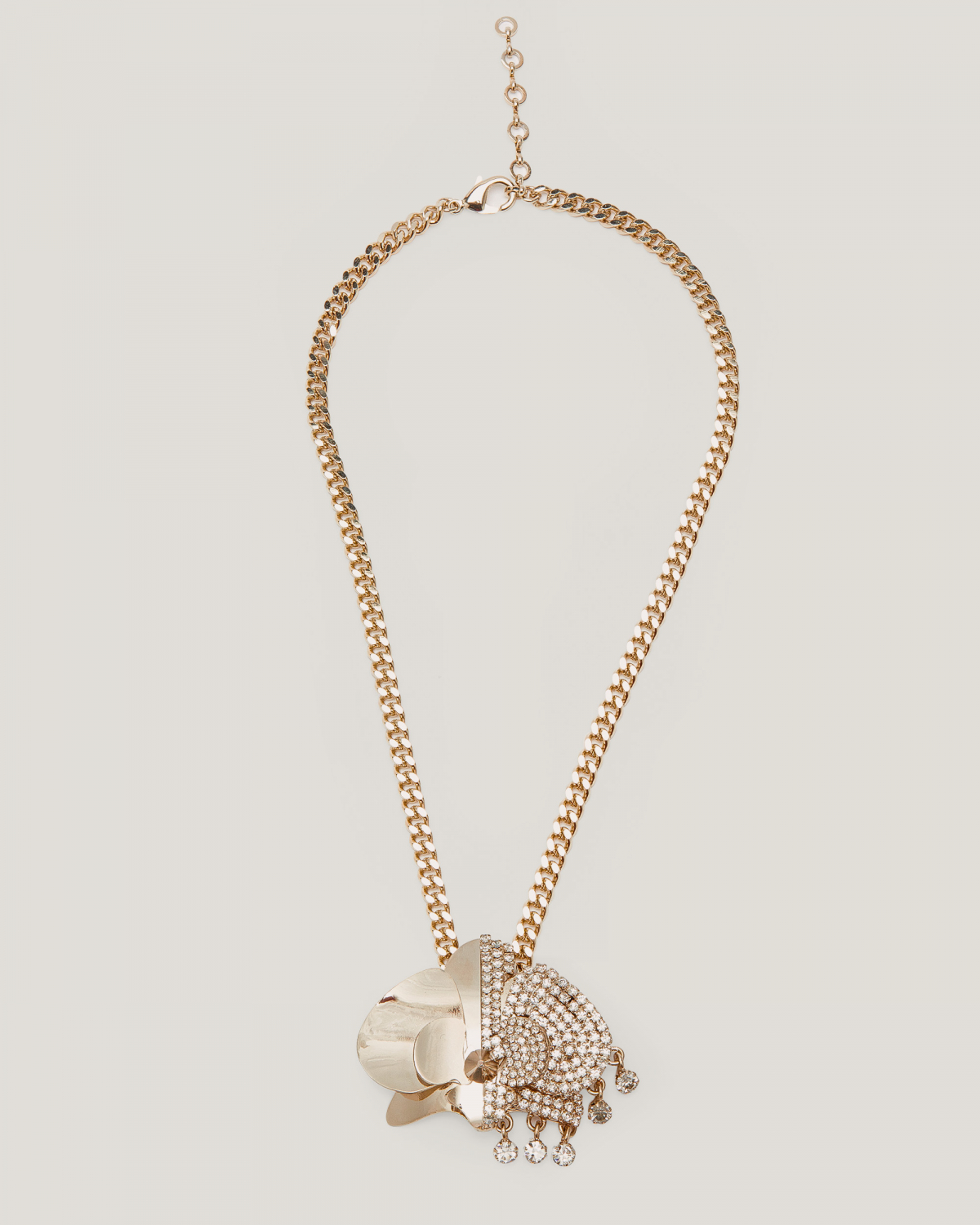 Moonlight orchid necklace | Ricercabili, Jewelry, FW 2023-24 Collection, Fall Winter 2023-24 Collection, Accessories, Valentine's Gifts, Accessories | Genny