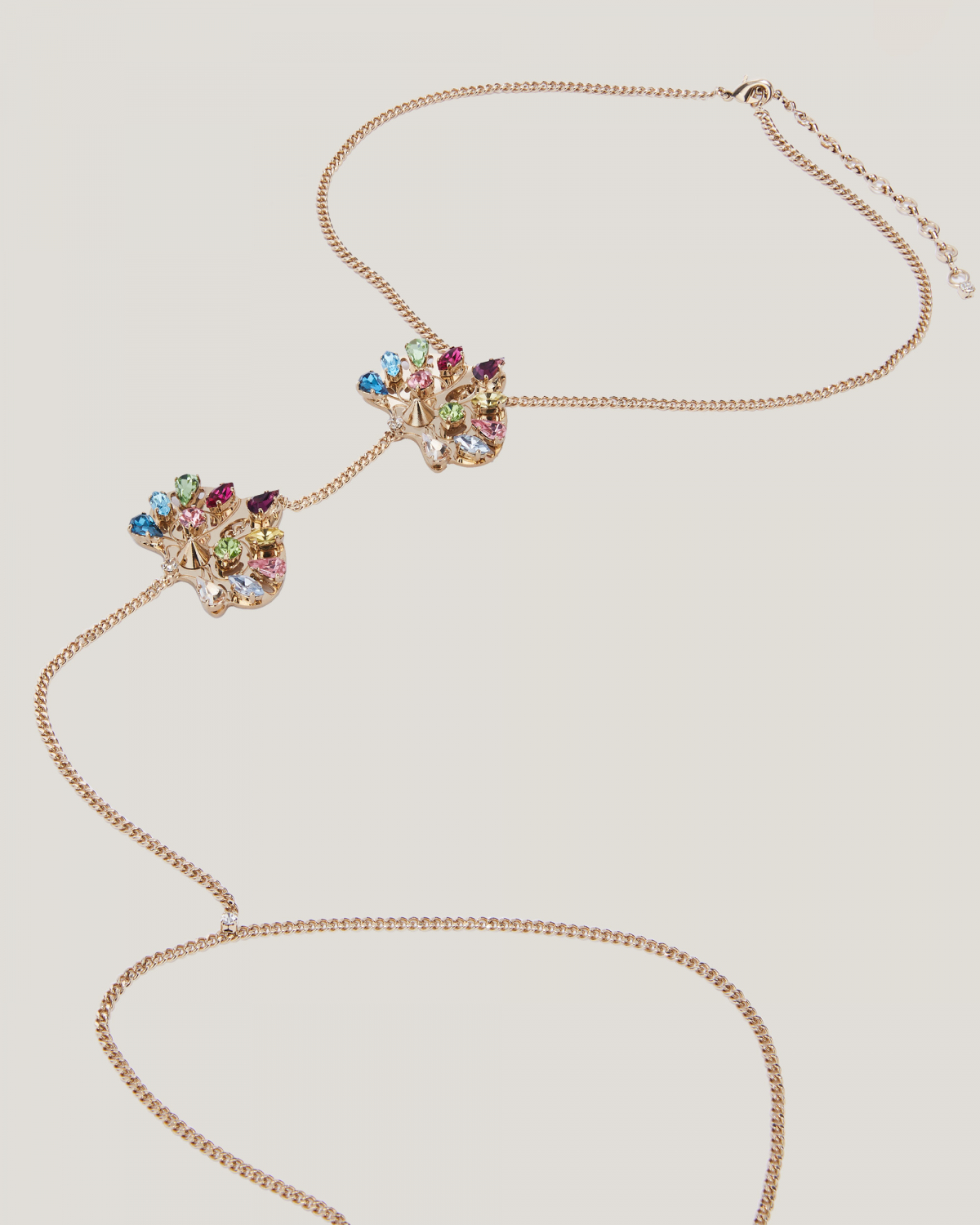 Multicolor body jewel | Resort 2024 Collection, Jewelry, Valentine's Gifts, SS24, EID , Accessories, New Arrivals | Genny