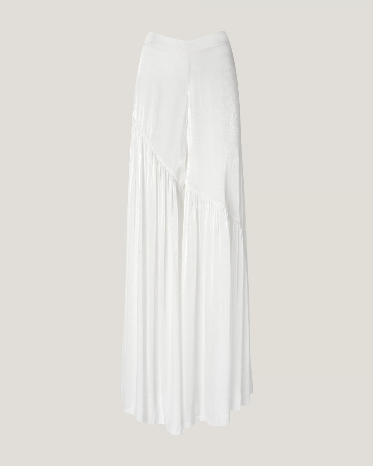 Loose-fitting pants with an asymmetrical design | Skirts & Trousers, Spring Summer 2024, Trousers, SS24, EID , Ready to Wear, New Arrivals | Genny