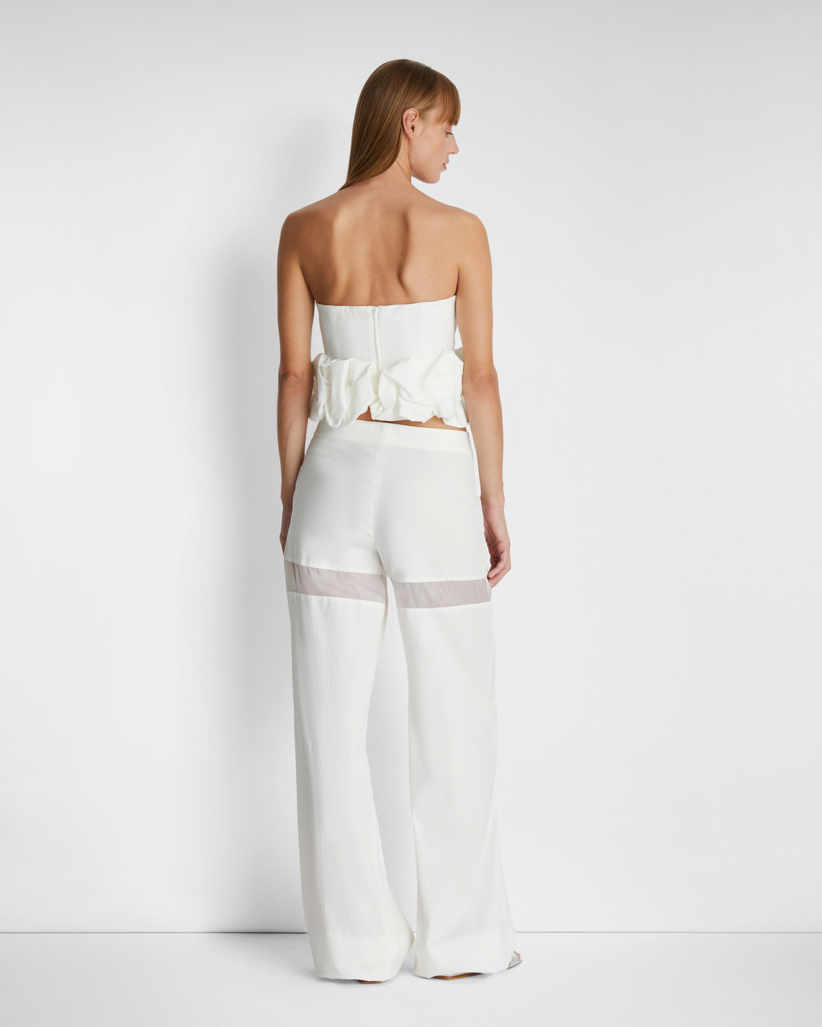 Ruched crop top | Tops & Blouses, Spring Summer 2024, SS24, Ready to Wear, New Arrivals | Genny