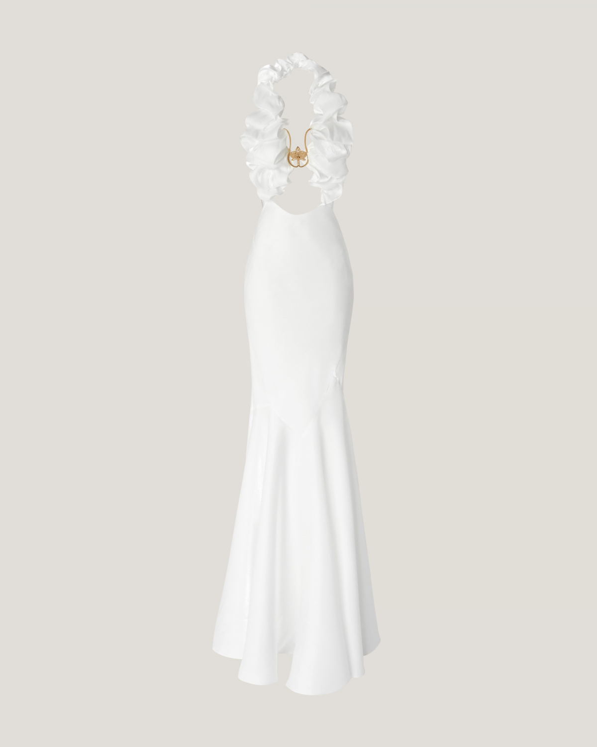 Ruched long dress with orchid | Dresses & Jumpsuits, Spring Summer 2024, Ceremony dresses, Evening and Cocktail dresses, SS24, EID , Ready to Wear, New Arrivals | Genny