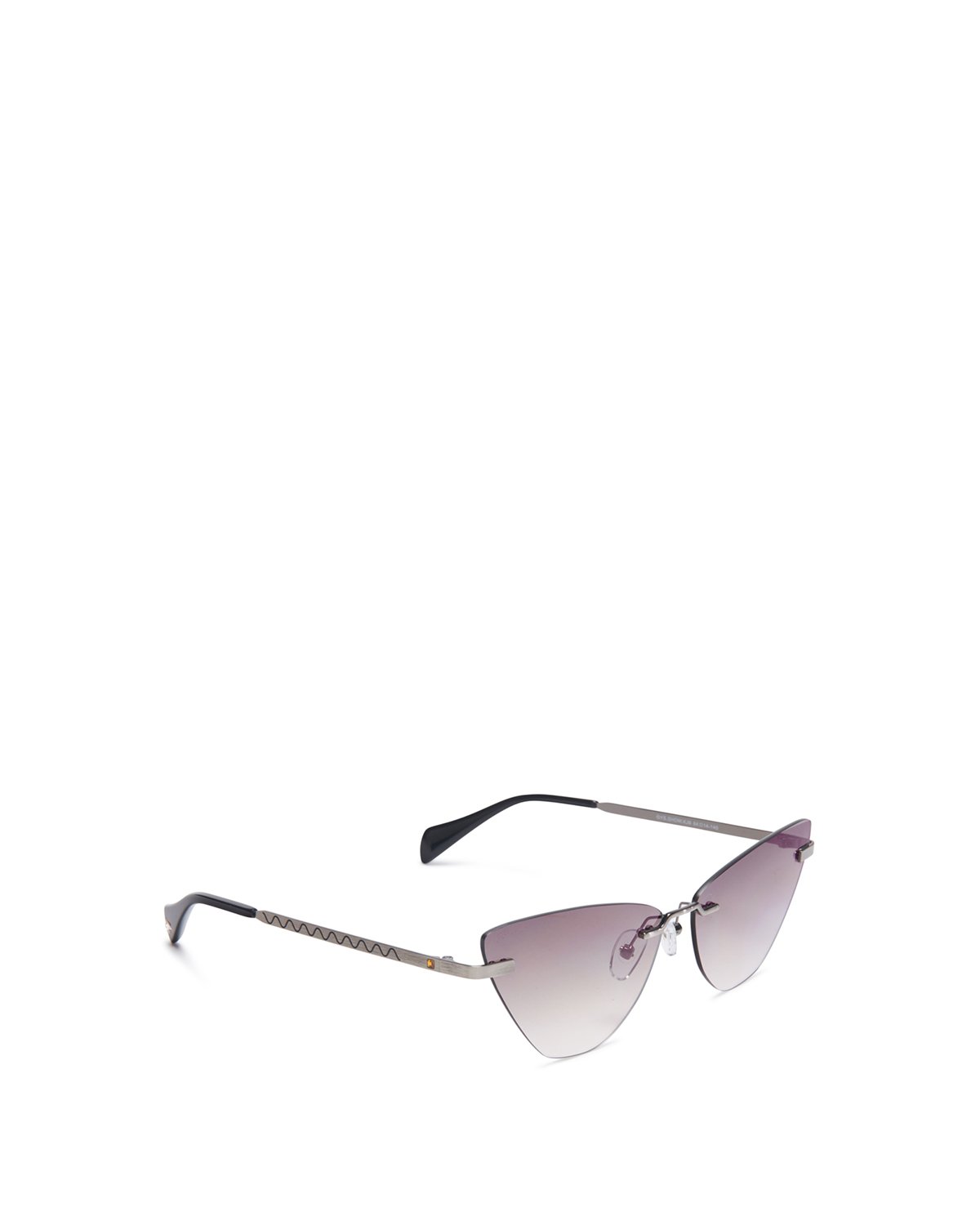 Silver cat-eye sunglasses | Sunglasses, Ricercabili, Accessories | Genny