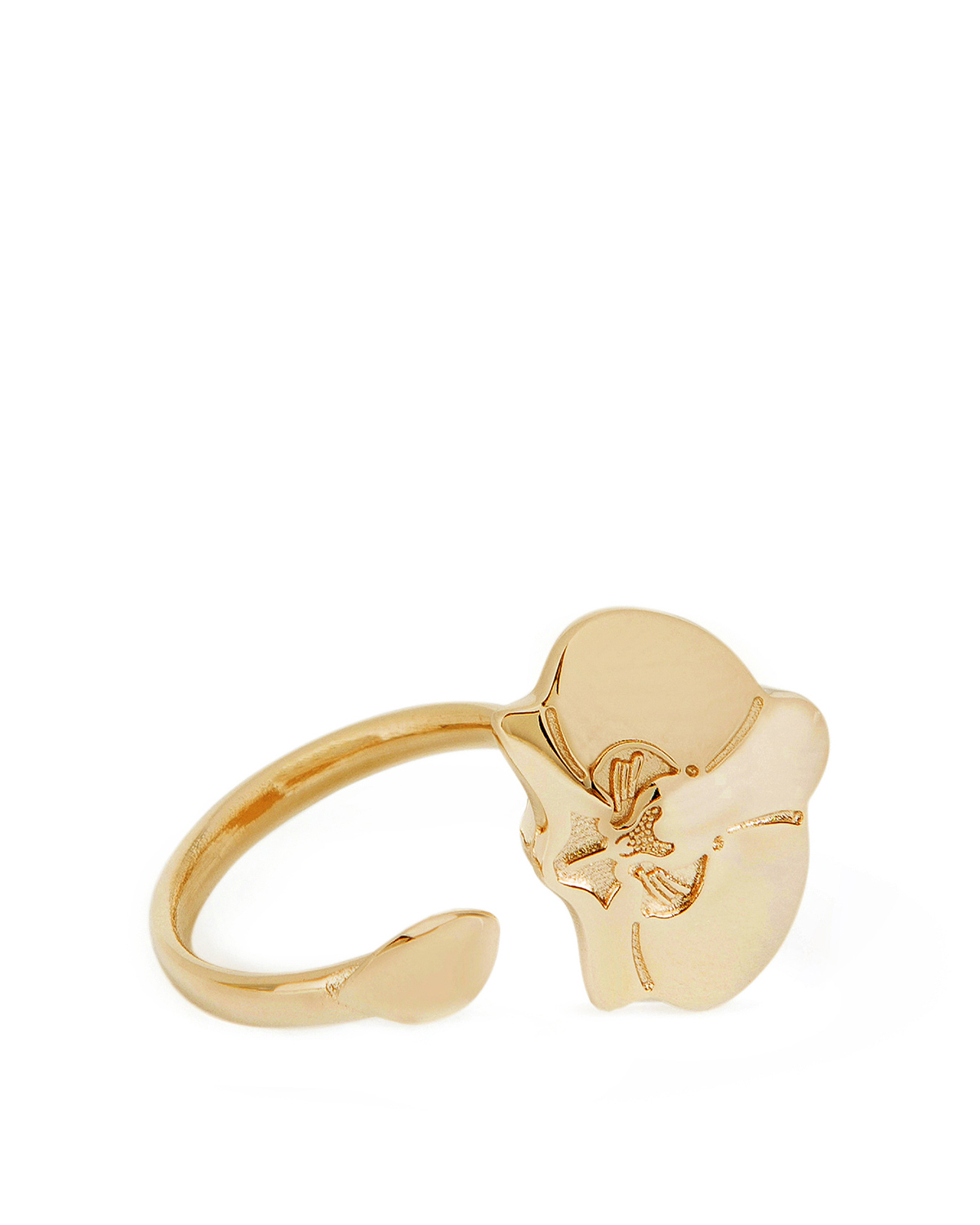 Open gold-plated ring | Jewelry, Cruise 2023 Collection, Valentine's Gifts, Mother's Day, Ricercabili, Accessories | Genny