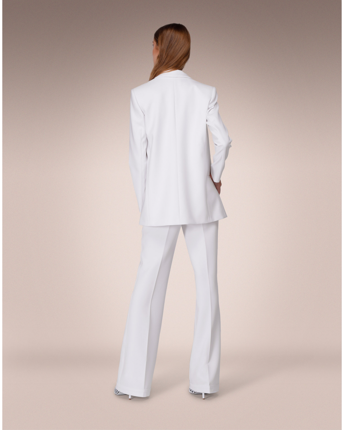 White long blazer jacket | | Genny