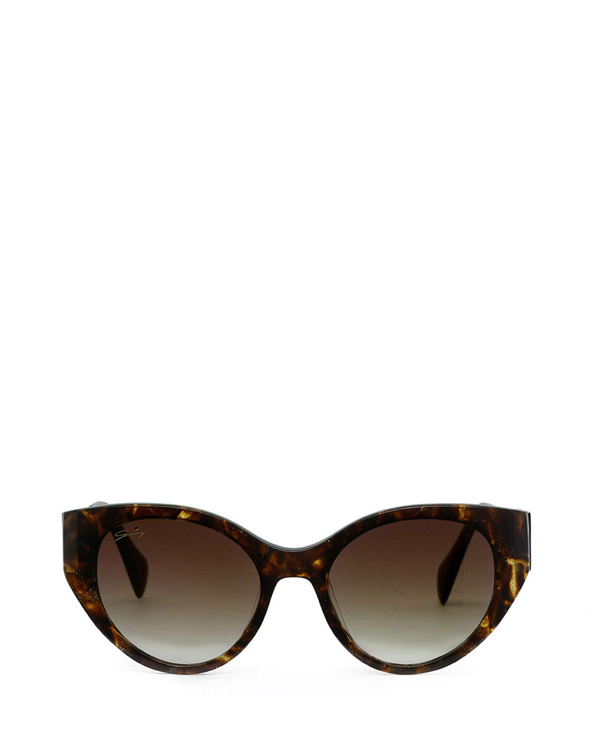 Cat-eye brown acetate sunglasses | Sunglasses, Ricercabili, Accessories | Genny