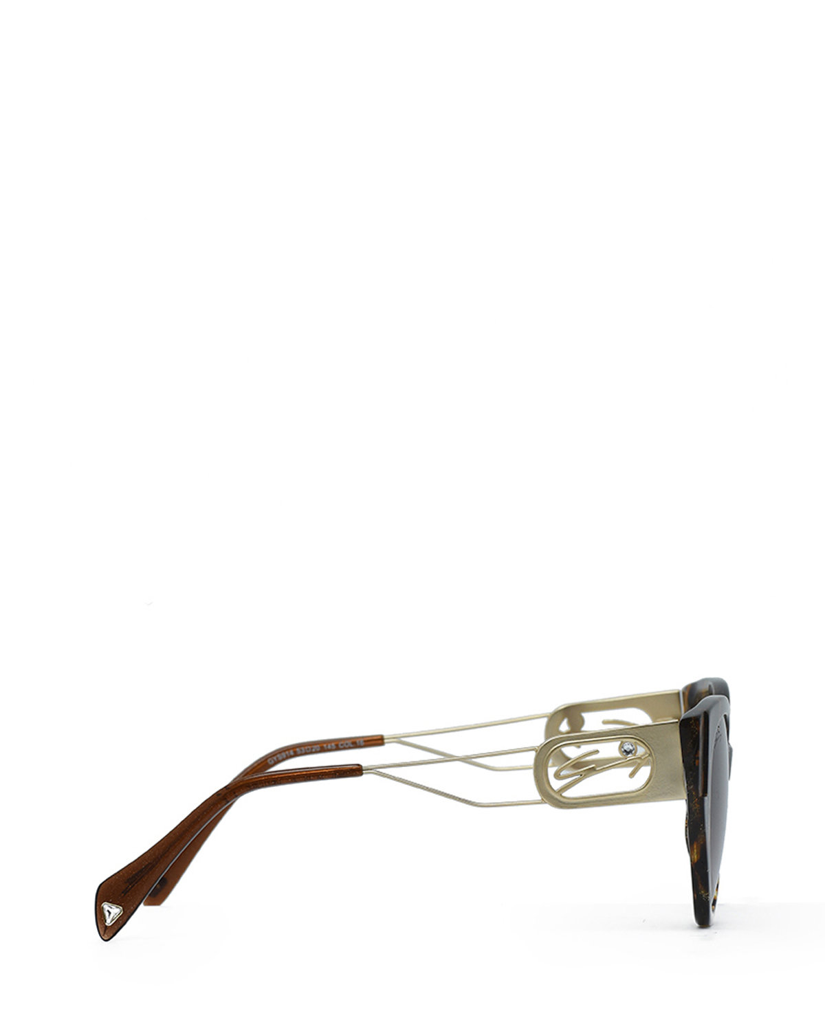 Cat-eye brown acetate sunglasses | Sunglasses, Ricercabili, Accessories | Genny