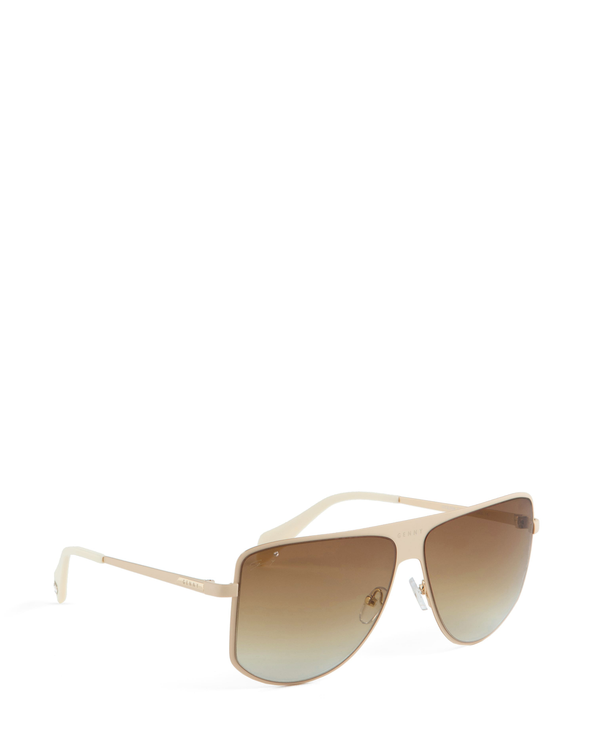 Aviator golden frame sunglasses | Sunglasses, Ricercabili, Accessories | Genny