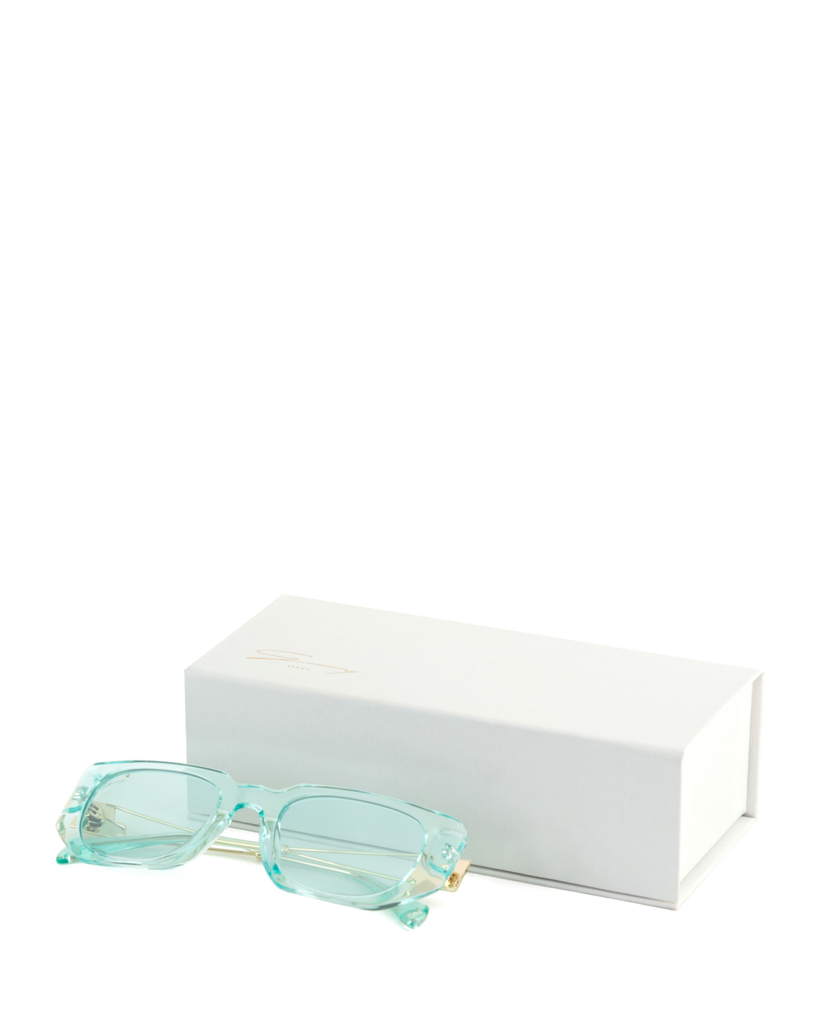 Light blue acetate sunglasses | Sunglasses, Ricercabili, Accessories | Genny