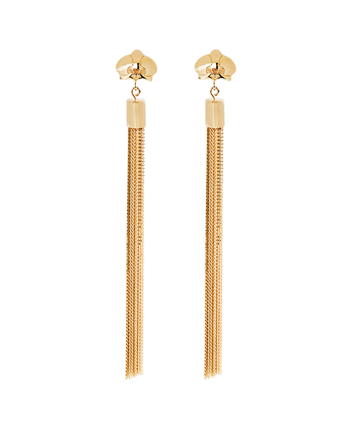 Pendant gold-plated earrings | Jewelry, Cruise 2023 Collection, Valentine's Gifts, Mother's Day, Ricercabili, Accessories | Genny